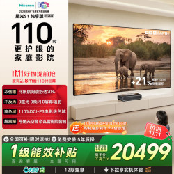 海信 110L7Q 帝瓦雷音响 110英寸 激光电视