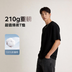 100%纯棉 男士T恤