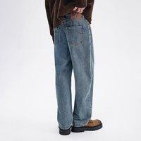 NVG·YOUNG NAVIGARE小帆船阔腿工装牛仔裤男长裤子