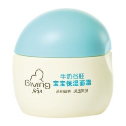 启初 牛奶谷胚系列 宝宝保湿面霜 30g