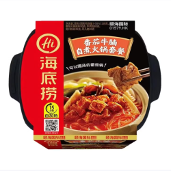 海底捞 自热火锅组合装共4盒 (红牛*1+番牛*1+梅菜*1+笋丁*1)