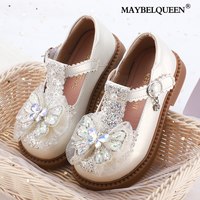 MAYBELQUEEN 女童公主鞋儿童皮鞋玛丽珍童鞋洛丽塔小女孩鞋子软底宝宝春秋单鞋