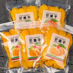 MANGO 广西特产芒果干零食大片厚切越嚼越果脯蜜饯休闲小吃健康营养原味
