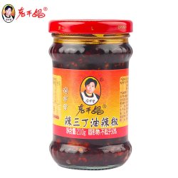 老干妈 风味豆豉油辣椒280g瓶鸡油辣椒酱下饭菜辣子鸡拌面辣酱合集