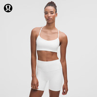 lululemon 丨Flow Y 女士运动内衣 A/B *Evolve 芯吸 LW2EMOS 白色