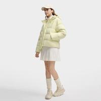 斐乐 女装运动羽绒服女士防泼水时尚休闲保暖连帽羽绒服