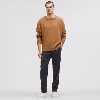 lululemon 男士法兰绒松紧腰长裤