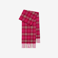 BURBERRY 博柏利 格纹羊绒围巾 81326341