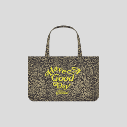 GOODBAI 'HAVE A GOOD DAY'印花单肩包
