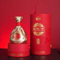 瀏陽河 酒浏阳河酒《龙瓷喜福》传统古法手工精酿52度浓香型 52度 500mL 6瓶