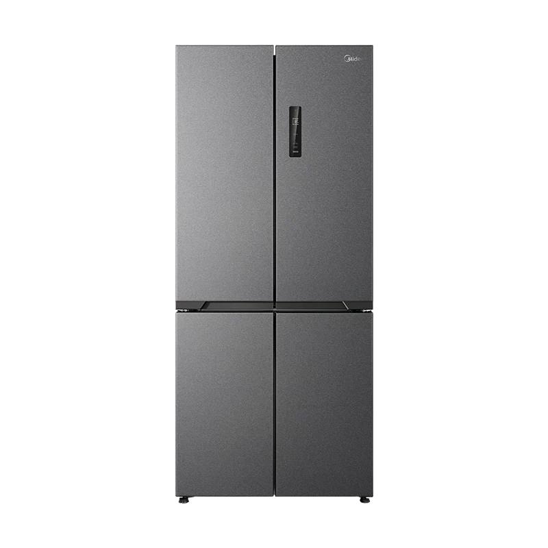 美的539超薄M60cm嵌入式冰箱制冰家用大容量十字双开门双系统2.0