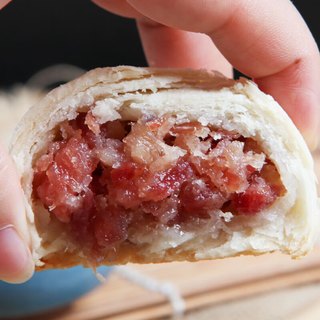 潘祥记 云腿月饼 白饼 50g*10枚 散装