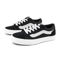 VANS 官方 Vero LS经典黑色轻量复古舒适女板鞋 黑色   37