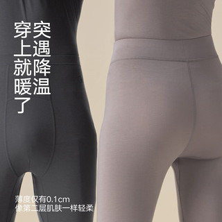 松山棉店 7A抑菌氨基酸 女士燕麦色 L 秋裤