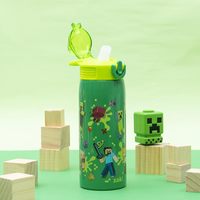 zak! designs ZAK designs 我的世界游戏风格儿童水杯 561ml不锈钢 防漏保温