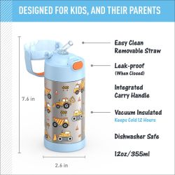 THERMOS 膳魔师 儿童保温水壶 运动水杯 便携户外水瓶