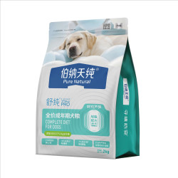 伯纳天纯 舒纯PRO系列！轻脂配方 鲜鸡芦笋味狗粮 2kg*4