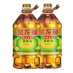 金龙鱼 精选浓香菜籽油桶装纯香菜油食用