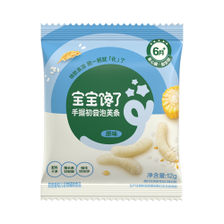 宝宝馋了 儿童零食会员专享福利品临期 米饼（胡萝卜味）32g