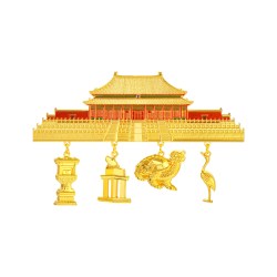 故宫博物院 故宫淘宝｜太和殿冰箱贴磁贴博物馆文创礼物北京旅游纪念品伴手礼