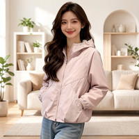 女士连帽上衣夹克