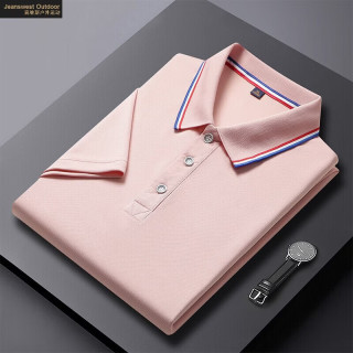 真维斯户外运动 男士POLO衫 粉色 2XL