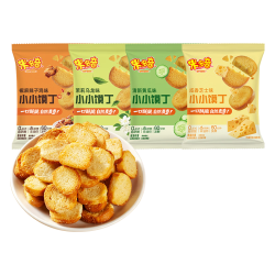 米多奇 小小馍丁 烤馍片 380g10包 饼干