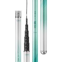 汉鼎 一号极轻小综合鱼竿手竿超轻超硬台钓竿碳素钓鱼竿鲫鱼竿渔具手杆 5.4m 极轻小综合