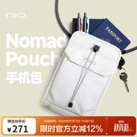 NIID 26年新款NP手机包磁吸便携旅行护照包男女斜挎小包休闲轻便随身包 云母白