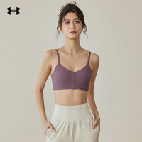 安德玛 UA女子细肩带内衣时尚潮流美背瑜伽适合低强度普拉提运动内衣  1384011-500 低强度