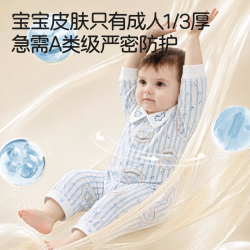 婧麒 婴儿连体衣哈衣纯棉爬服（多款任选）