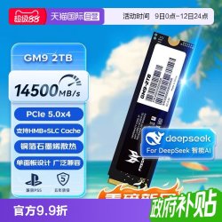 宏碁 PREDATOR/宏碁掠夺者 NVMe PCIe 5.0读速14000MB/s SSD固态硬盘