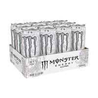 Monster Energy 可口可乐魔爪330ml*12罐无糖能量维生素饮料黑白紫粉魔爪多种口味