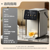 国家补贴、PLUS会员：美的 小魔方Pro系列 MK-SP50E-31FPro 电热水壶 5L