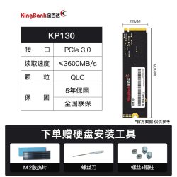 金百达 KP230系列 M.2接口 NVMe协议 固态硬盘