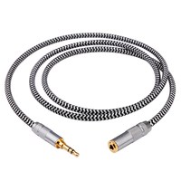 YYTCG 发烧级HIFI无损3.5mm有线耳机延长线手机电脑公对母aux加长音频线