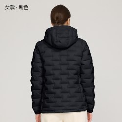 ROYALWAY无缝羽绒服男女款90绒冬季连帽鹅绒保暖户外休闲防风外套
