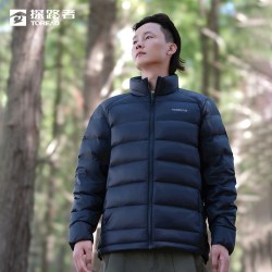 探路者 秋冬季超轻保暖羽绒服户外保暖立领男式休闲时尚轻便常规款