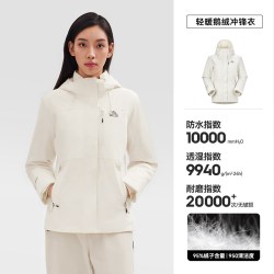 伯希和 800蓬鹅绒 男士羽绒冲锋衣