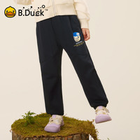 B.Duck 女童针织束脚运动长裤