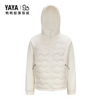移动端：YAYA 鸭鸭户外露营轻薄羽绒服女2024年春秋冬短款外套J