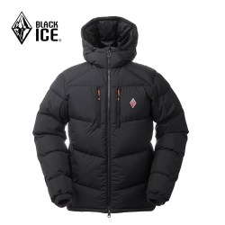 黑冰 24新品黑冰抗寒户外男款防风保暖连帽羽绒服800蓬松鹅绒8528 深灰 M