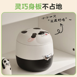 美的 萌兰小熊猫电饭煲家用小型1-2人1.2L电饭锅宿舍DIY抗菌白玉釜煮粥米饭锅 JA123
