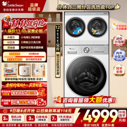 小天鹅 小乌梅3.0轻享 TNDD20-08AIDET W+TD12VE10PRO 3洗3烘