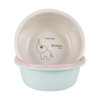 本迪 加厚塑料脸盆 36cm 3个装