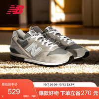 new balance 秋季男女情侣同款复古休闲百搭薄底运动鞋CM996系列CM996GR2 42