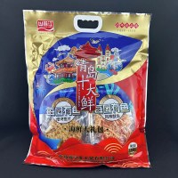 山前江 青岛十大鲜海鲜大礼包袋装烤鱼片烤虾鱿鱼香辣蟹海蜇头礼包