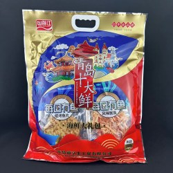 山前江 青岛十大鲜海鲜大礼包袋装烤鱼片烤虾鱿鱼香辣蟹海蜇头礼包