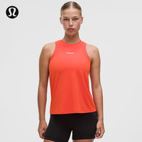 lululemon 丨Jersey 女士训练平纹针织运动背心 *文字徽标 LW1GLRS 炽樱橙 XS /4