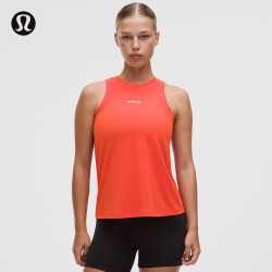 lululemon 丨Jersey 女士训练平纹针织运动背心 *文字徽标 LW1GLRS 炽樱橙 XS /4